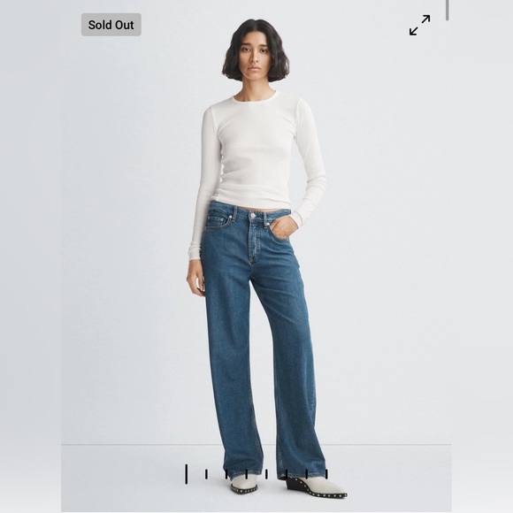 Rag and Bone Featherweight Logan Jeans NWT size 26 - Picture 1 of 6
